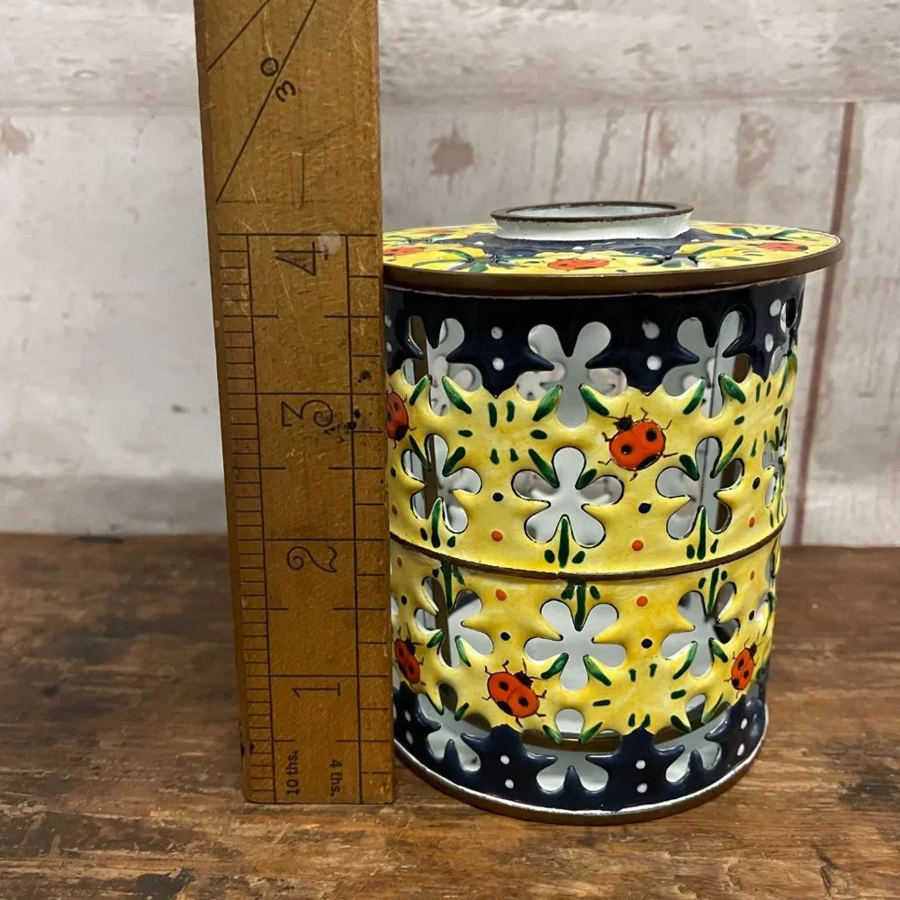Kelvin Chen Enameled Copper Candle Holder